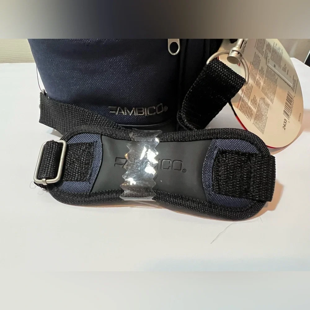AMBICO Camera/Accessor Bag BC03GA NWT Blue Gray Strap And Belt Loop
